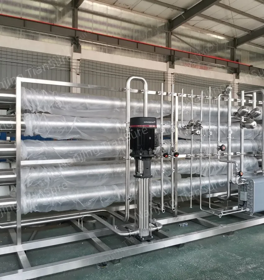 purified water system in pharmaceutical industry