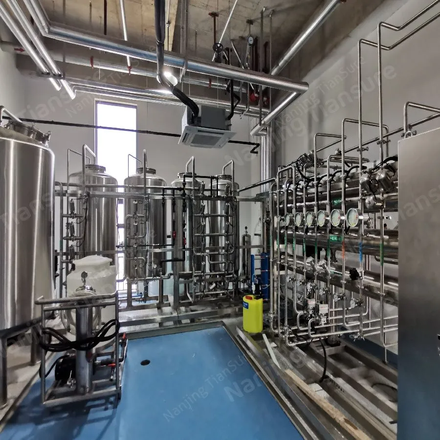 Modular water treatment for pharmaceutical plants
