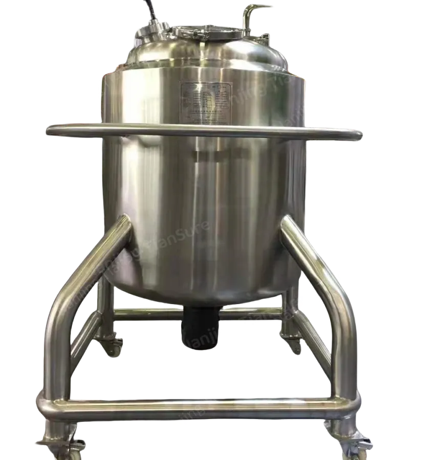 Magnetic stirring liquid tank
