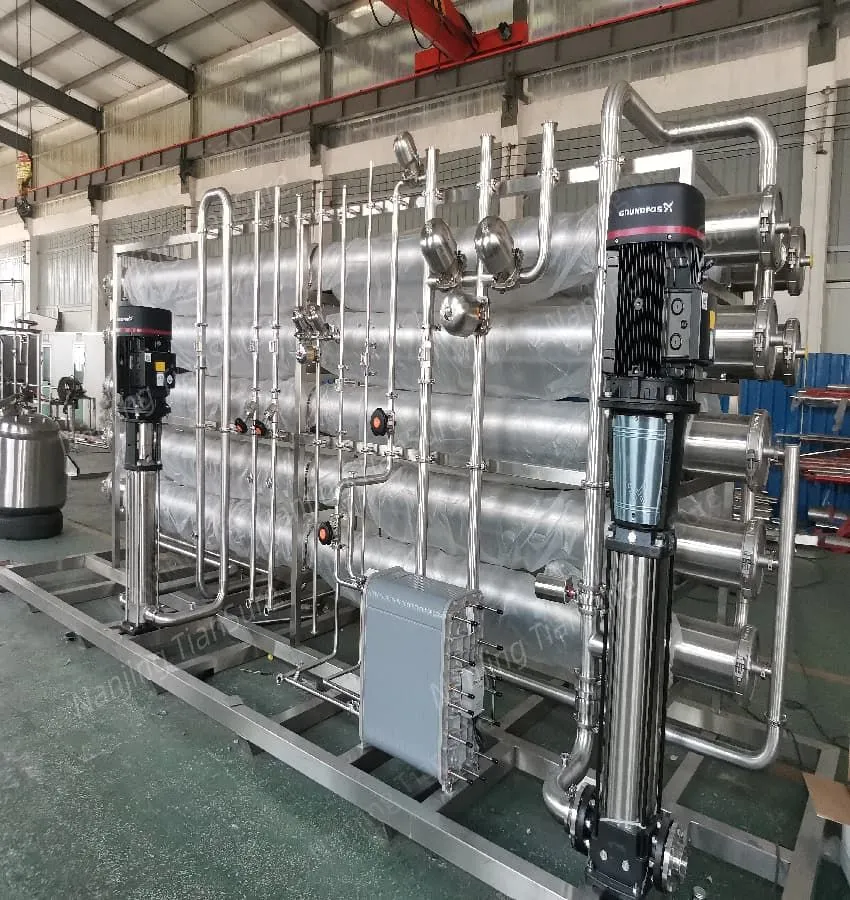 Pharmaceutical water treatment systems