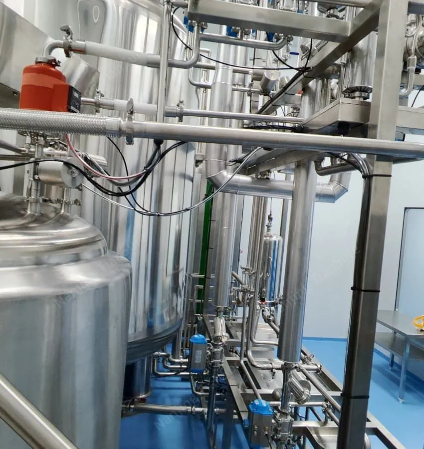 Syrup manufacturing equipment