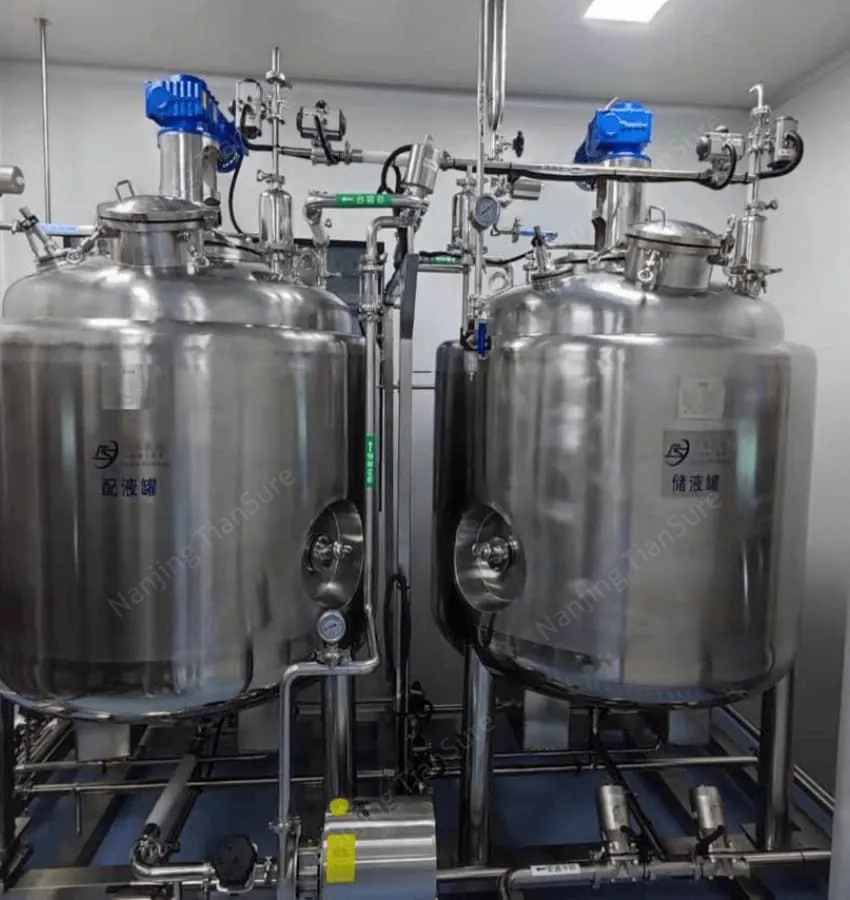 Pharmaceutical syrup production line