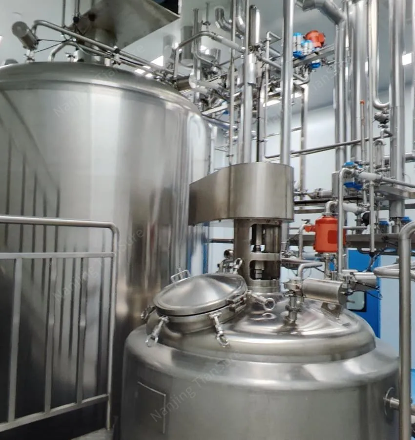 Oral liquid manufacturing plant