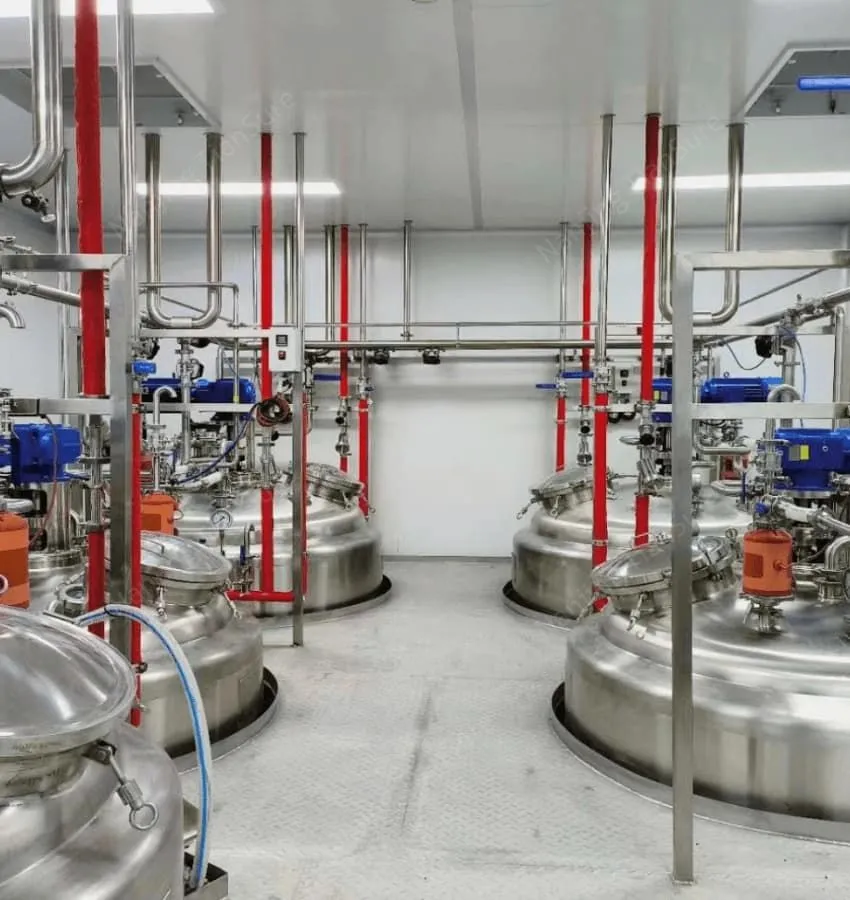 GMP oral solution manufacturing facility