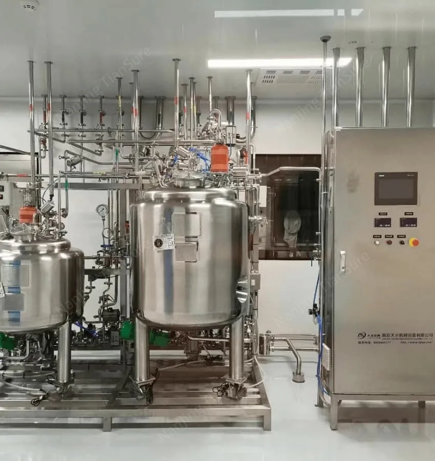 Concentrated and dilute mixing tank