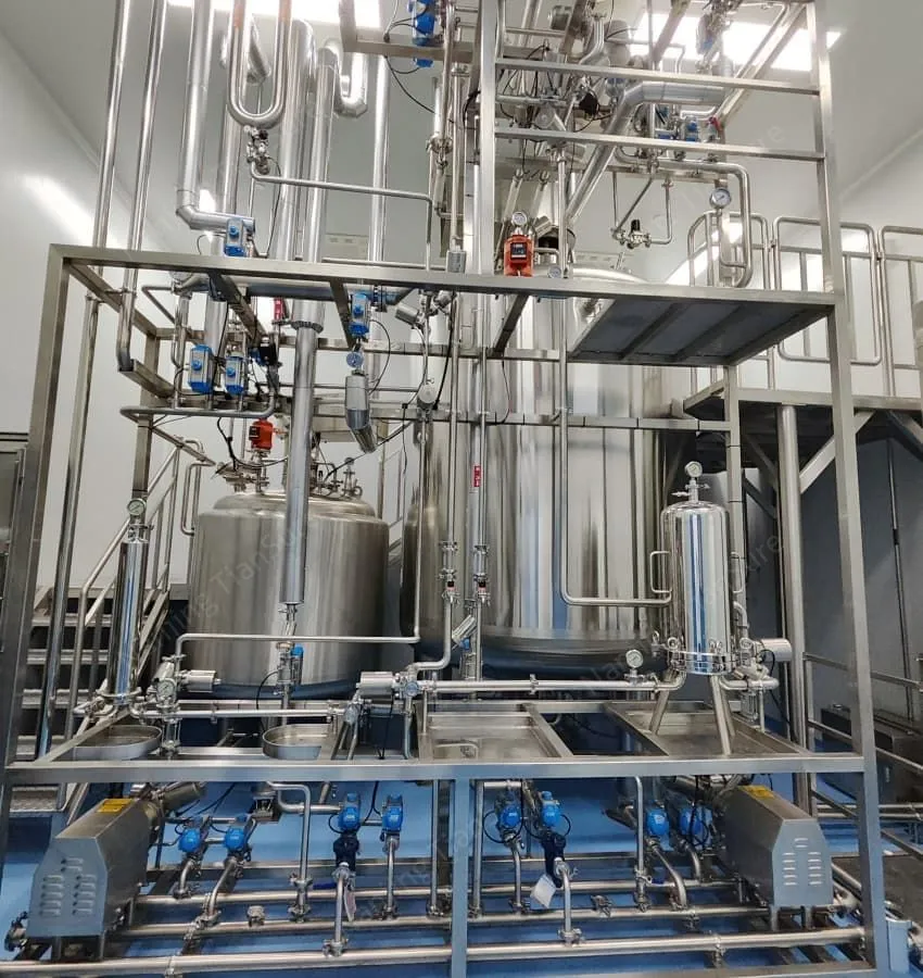 ASME stainless steel process tanks