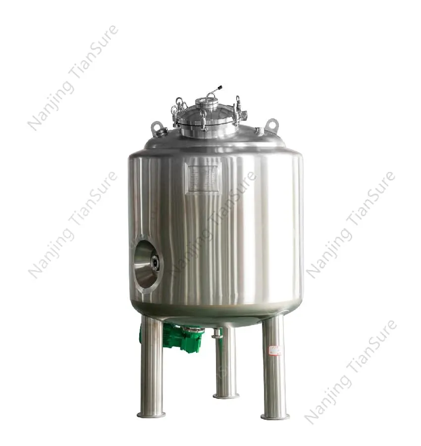 Jacketed heated storage tanks