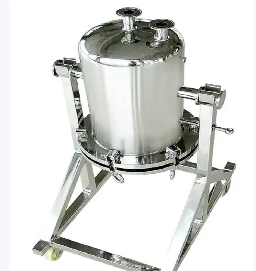 titanium filter elements for CIP systems