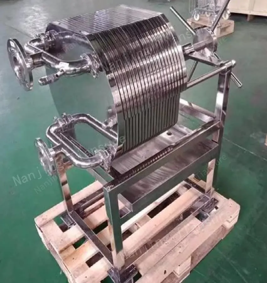 Plate and frame filter