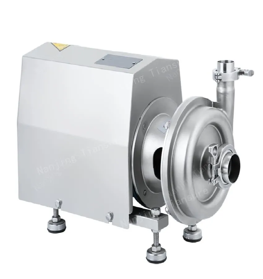 Sanitary centrifugal pumps