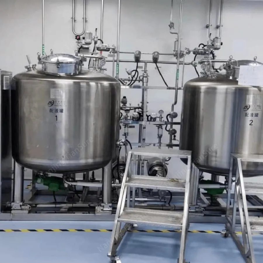 Oral Liquid Mixing Line