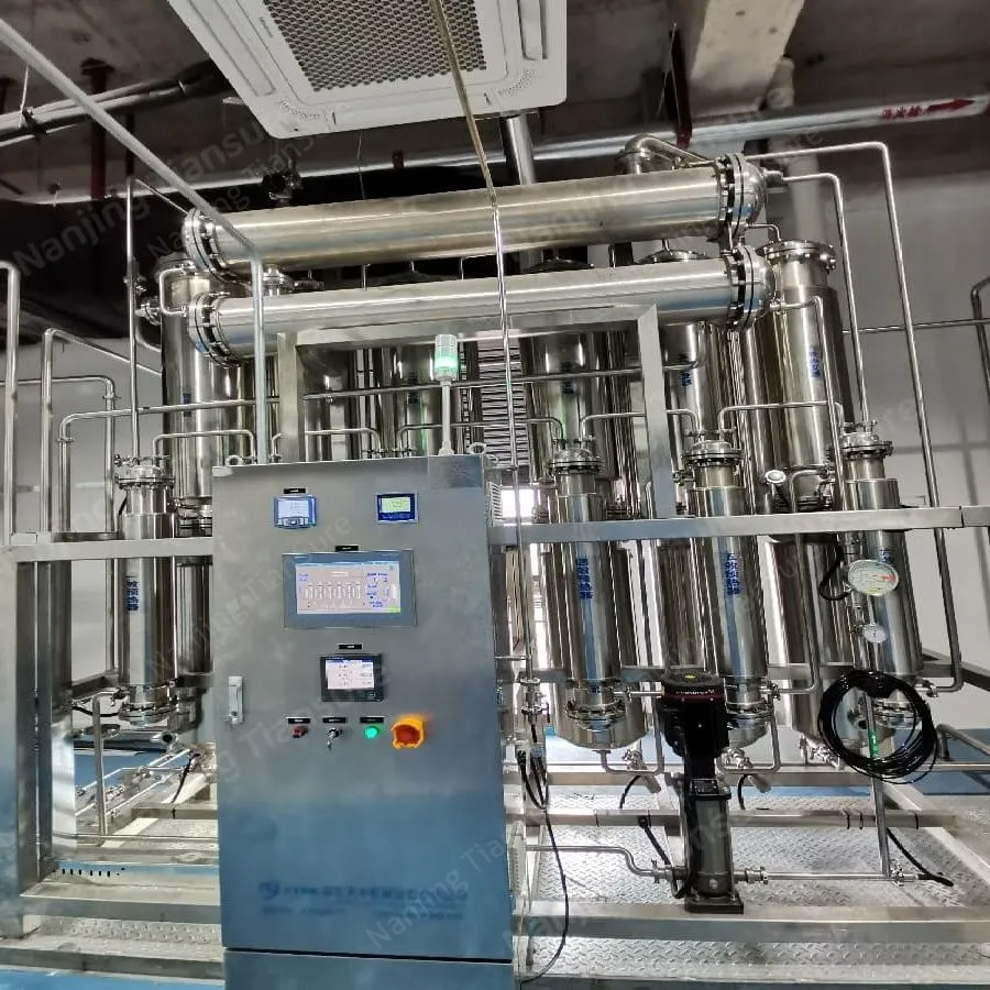 Pyrogen-Free Water Distillation System