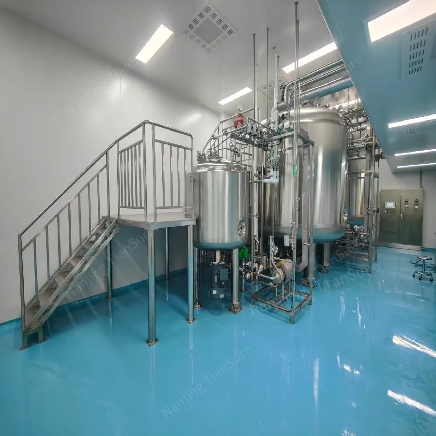 jacketed stainless steel mixing tank